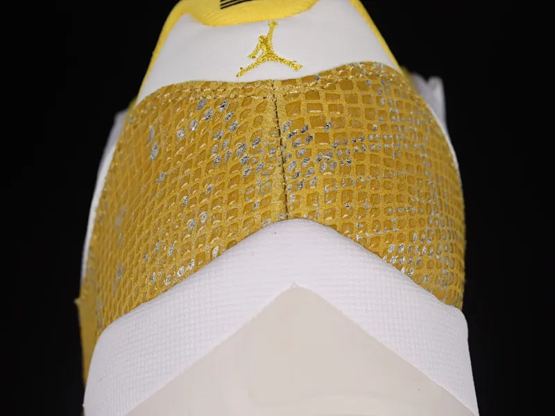 All categories Air Jordan Jordan series basketball shoes Air Jordan 11 F version Air Jordan AJ11 Low SE "Yellow Snakeskin" AJ11 Joe 11 yellow snake pattern genuine carbon AH7860-107